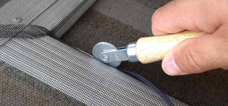 metal screen door repair in Sun Village