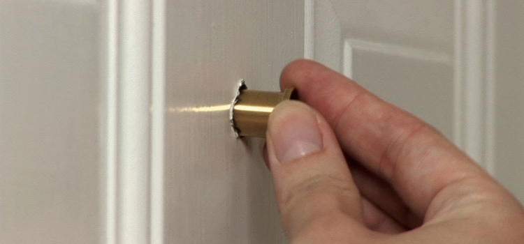 peephole door repair in Sun Village